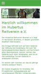 Mobile Screenshot of hubertus-rv.de